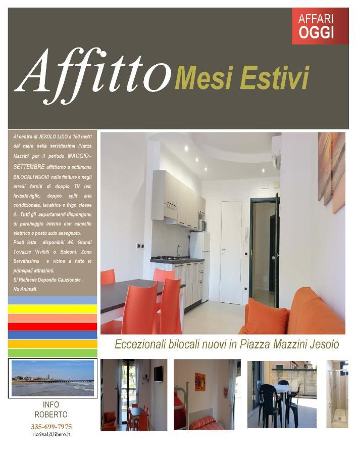 Appartamento Nuovo Centralissimo 150 Mt Dal Mare Лидо ди Йезоло Екстериор снимка
